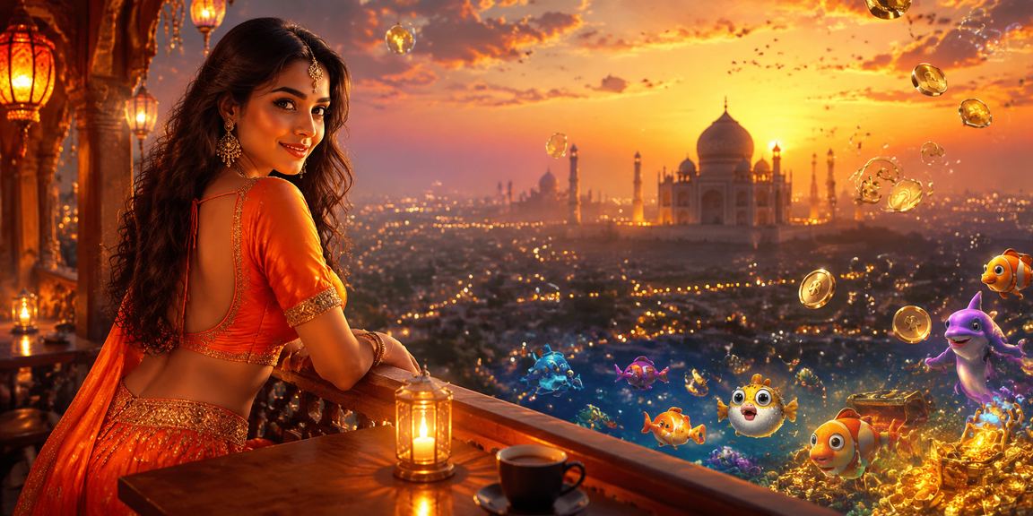 Classic Indian themed fishing game available within 1271's live casino suite