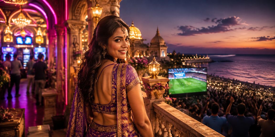 Bollywood inspired casino entertainment in an Indian themed luxury ambience